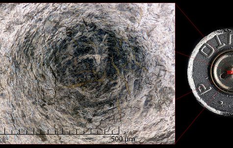Glock G30 45 Caliber Firing Mechanism Indentation on remington golden saber 230 grain hollow point casing