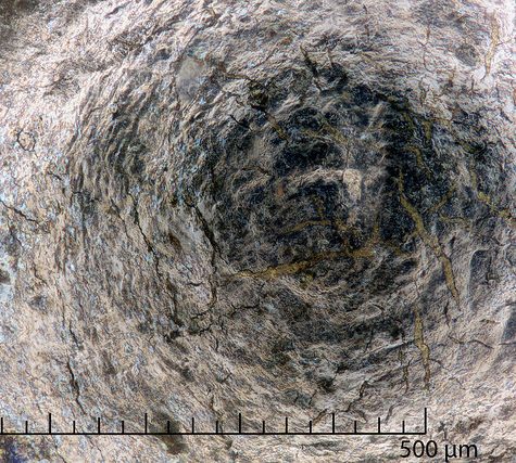 Glock G30 45 Caliber Firing Mechanism Indentation on remington golden saber 230 grain hollow point casing