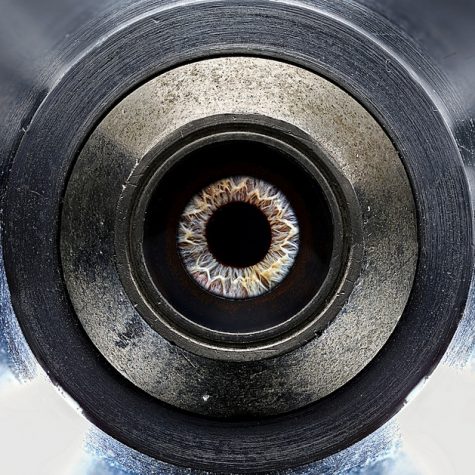 Looking up form a Microscope