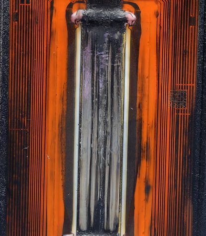 HP Black ink cartridge - Up to 36,000 drops of ink come out of each of these microscopic nozzles every second!