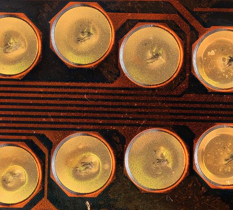 HP Black ink cartridge - Up to 36,000 drops of ink come out of each of these microscopic nozzles every second!