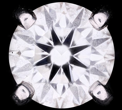 Fancy White Diamond 1.08 Ct in Victorian Setting