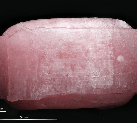 Potassium bitartrate, Cream of Tartar buildup on Wine Cork after bottling.  Otherwise called Wine Diamonds.