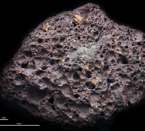 Red Scoria from Rangitoto, New Zealand