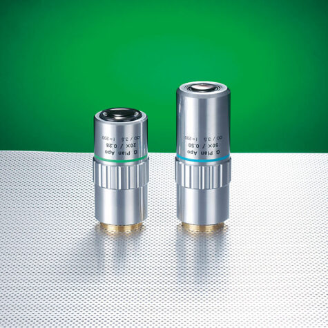 Mitutoyo G Plan Apo Glass-Compensated Objectives (20x & 50x) – Optimized for 3.5 mm Thick Glass in Brightfield Microscopy