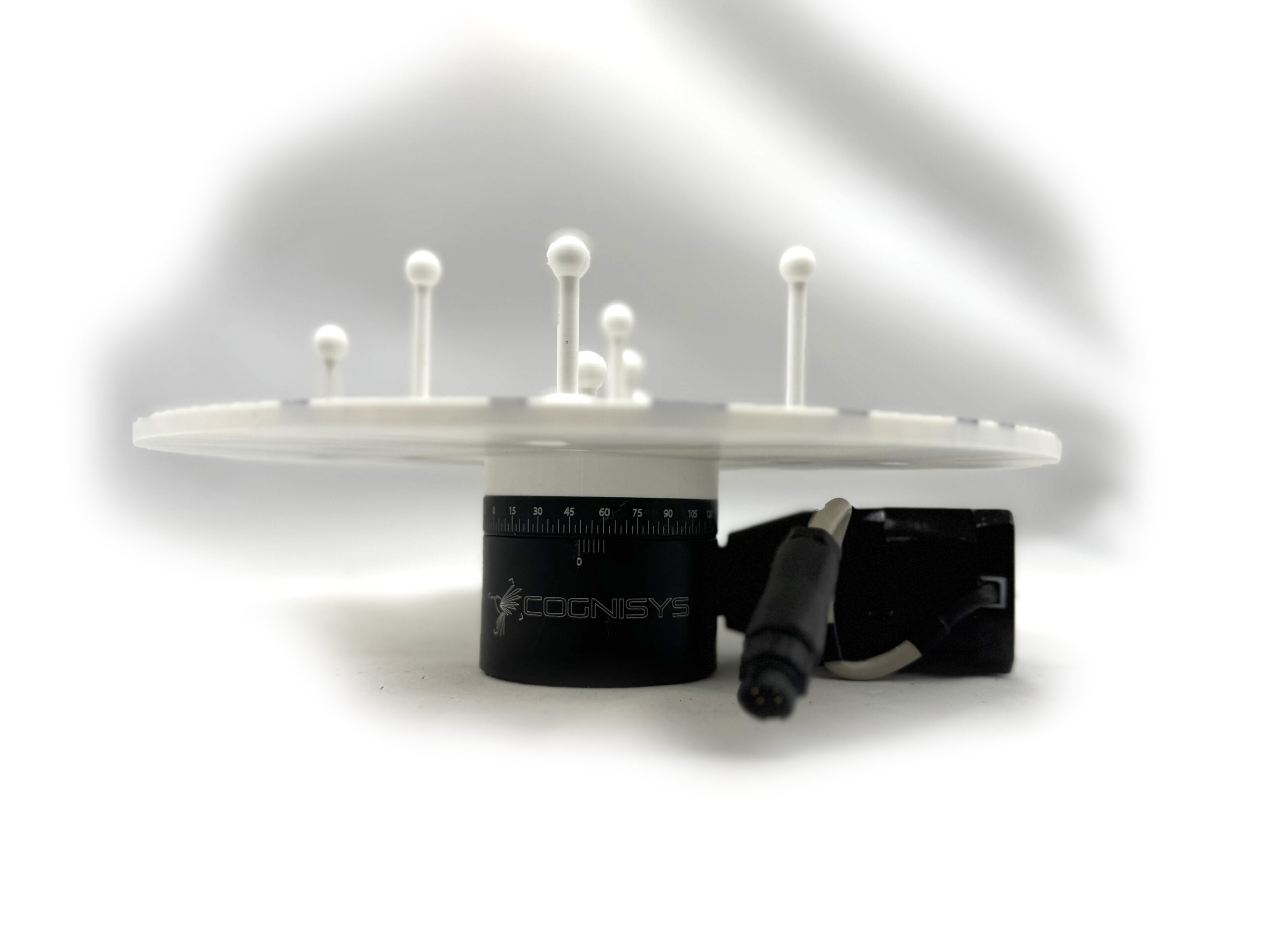 225 mm Photogrammetry Turntable with Coded Reference Pattern - Image 3