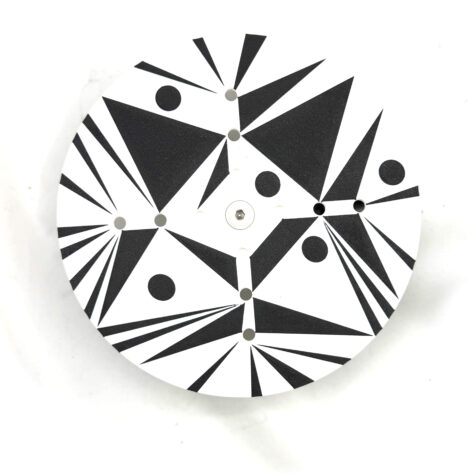 225 mm Photogrammetry Turntable with Coded Reference Pattern